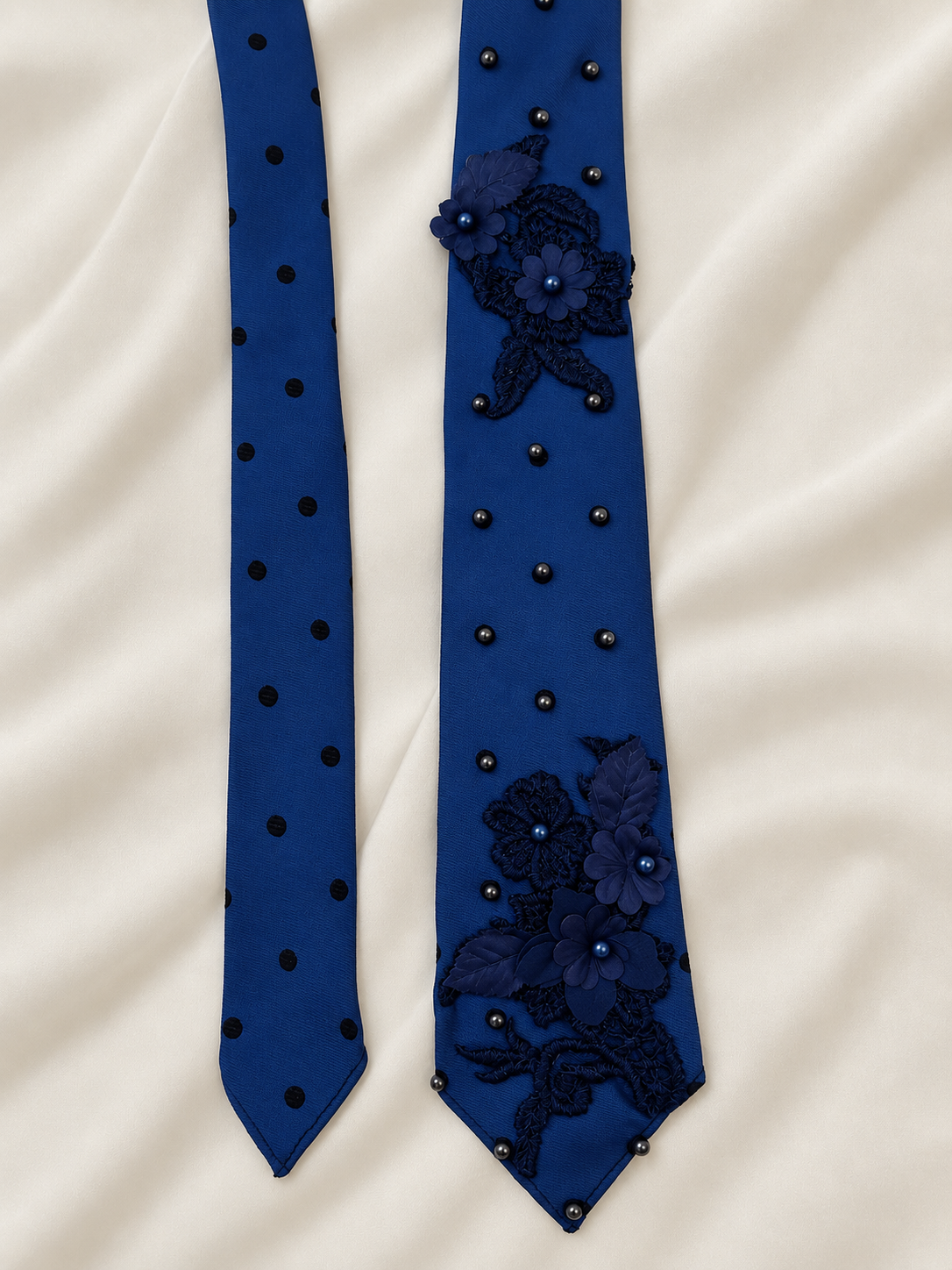 Cravate Bleu Minuit