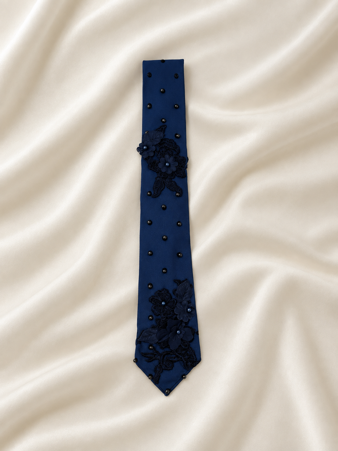 Cravate Bleu Minuit
