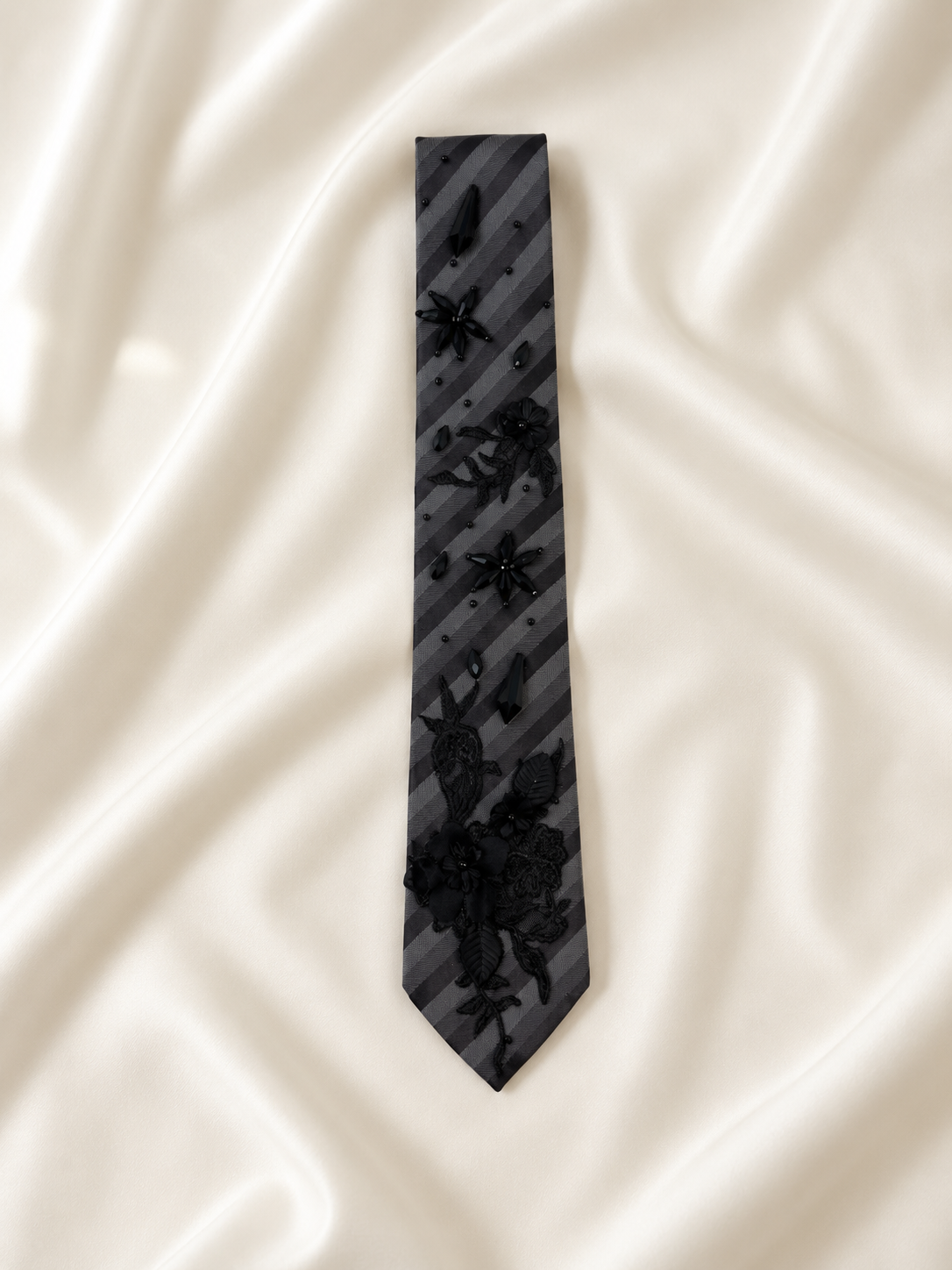 Cravate Epine Noir